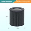 Lhari Air Mini PECO-HEPA Replacement Filters, Compatible with Molekule Tri-Power