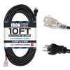 Iron Forge Cable de extensión para secadora/EV de 10 pies,
