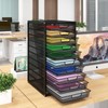 Natwind Mesh file organizer 10 drawers, Office Supplies Desktop Organizers