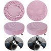 HuaLiSiJi Stool Cover, Round, 30-40 cm, Luxurious Fabric, Stretchy, Wrinkle-Free,