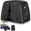 600D Oxford 2/2+2/4 Passenger Golf Cart Cover Fits EZGO, Club