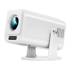 Mini Projector with WIFI and Bluetooth - Real 1080P Smart Projector Built in Apps, Auto Vertical Keystone, Dust Removal, Outdoor Portable Movie TV Projector with Rotatable Stand, JoyFlx V01