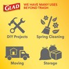 Glad Trash Bags, OdorShield Tall Kitchen Drawstring Garbage Bags -