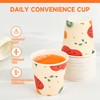 METAPRINT 100 Pack 3 oz Bathroom Cups, Disposable Paper Cups