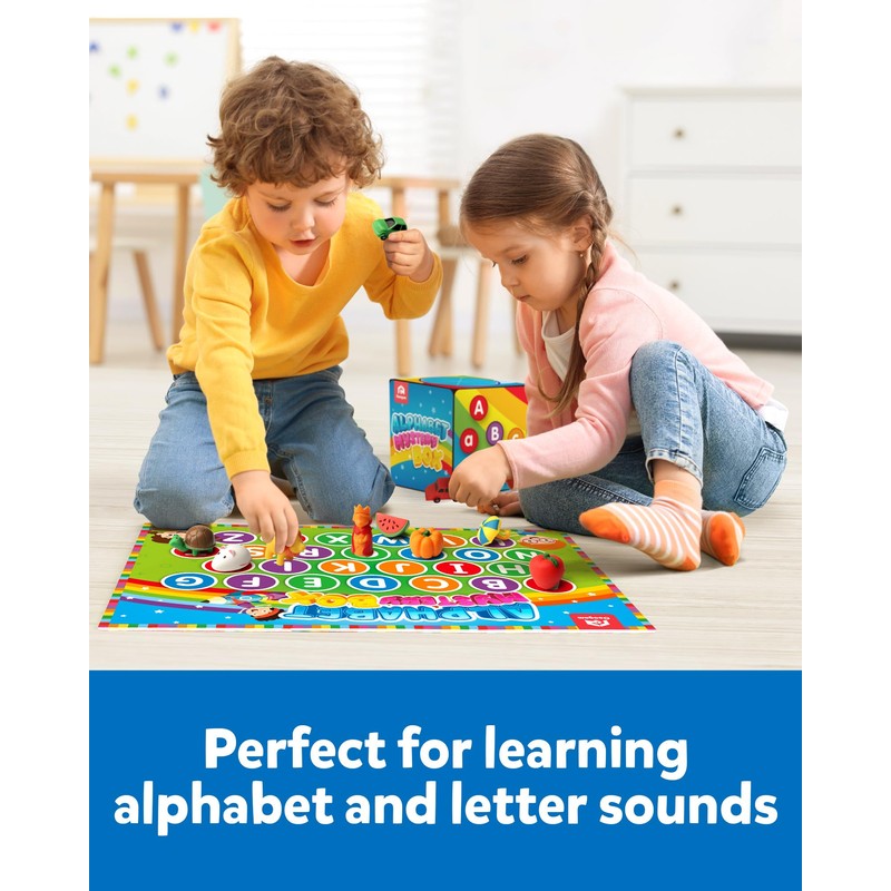 Coogam Mystery Surprise Box, Fine Motor Letter Matching and Sorting