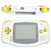 eXtremeRate Replacement Full Set Buttons Shiny Colors for Gameboy Advance