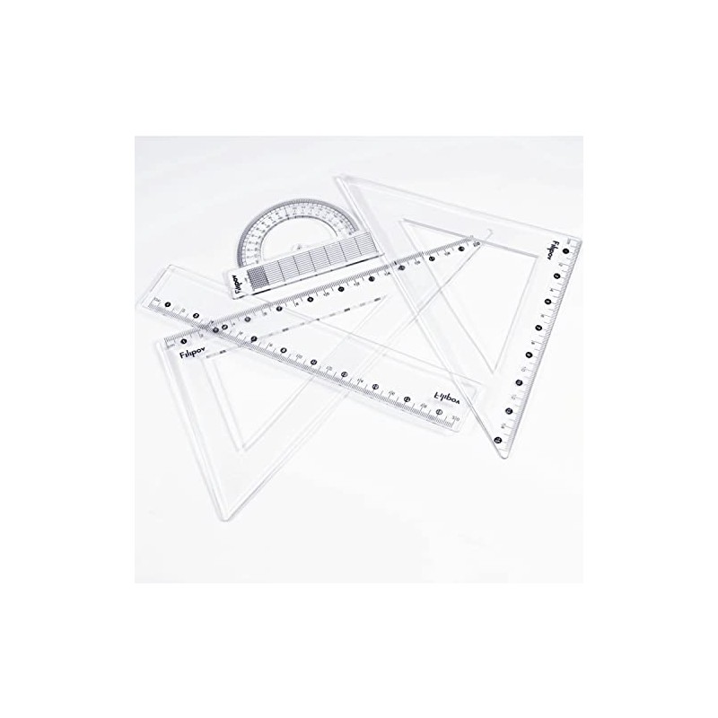 Filipov - Geometry Set 4-Piece Drawing Set Triangle 60°/200, Triangle