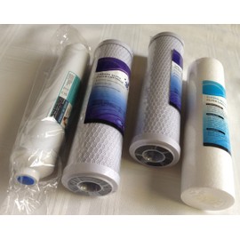 Replacement 4 Filter Kit for Reverse Osmosis Water System EDEN RO5-100