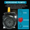 110V AC 550W Self Priming Electric Transfer Pump, 60L/min Oil