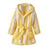 Vertbaudet Children's Dressing Gown Ocean Yellow Stripes 158