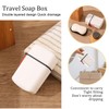 Travel Soap Case, 2 Soap Box and 2 Soap Bags,