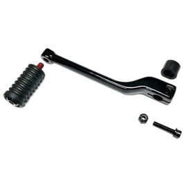 Ultra Black Heel Toe Road Shifter Lever Electra 1984-2023 Harley Limited Touring Street Motorcycle Glide S TK Trike Foot CVO Shift Classic Shaft 33600345 Davidson Mounting Hardware King Shifting FLH