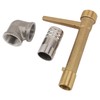 Quick Coupler Key Tool G3/4 Rustproof Leakage Proof Hose Coupling