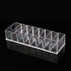 AOKIVIGOA 8 Slots Acrylic Compact Cosmetic Organizer for Eye Shadow