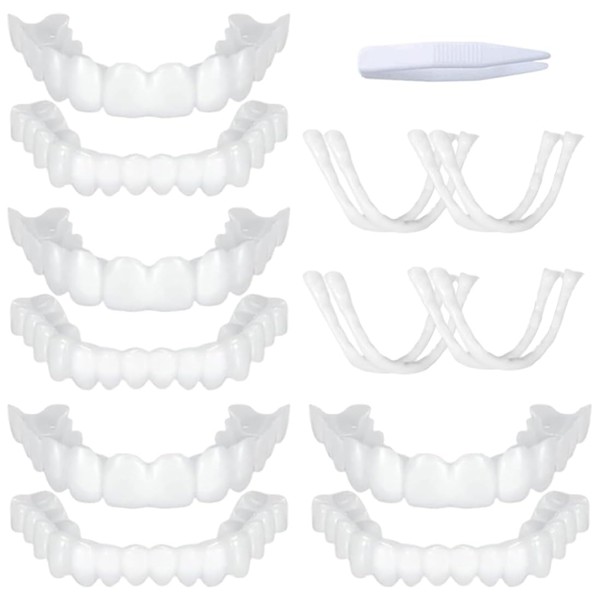 EIHI 4 sets of top and bottom teeth for attaching,