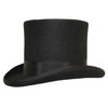 DH Hand Made Wool Top Hat Satin Lined Small to