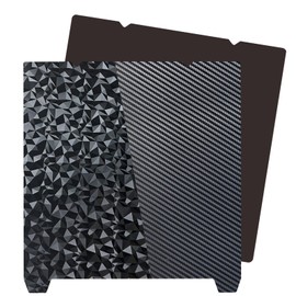 IdeaFormer Double Sided Textured PEO PET Sheet 235x235mm, Flexible PEO+PET Print Bed with Magnetic Build Plate for Creality K1/K1 SE/K1C/Ender-3 S1/S1 Pro/V3 KE/V3 SE/Ender 5 S1