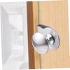 LALAFINA 2pcs Glass Door Handles Durable Pull Clamp for Showcase