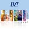 Tenare 12 Pcs Magnetic Bookmarks 12 Style Magnet Page Markers