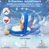 Floor Chair for Kids, Penguin Floor Seating with Back Support