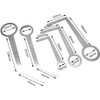 Jiayouy 24PCS Sax Tool Kit, Professional Saxophone Repairing Maintenance Tool