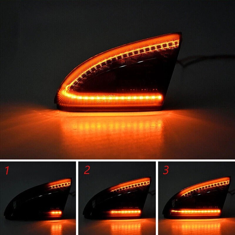 oursunshine2019 For Dodge RAM 1500-3500 Switchback LED Side Mirror Turn