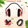 Maitys 6 Pcs Soundproof Earmuffs Hearing Protection Headphones Adjustable Padded
