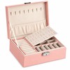 Double-Layer Jewelry Box for Organized Storage – Leather Case with