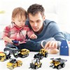 VorPrillynt Camion di Costruzione Set, 6 Pezzi Mini Camion Giocattolo