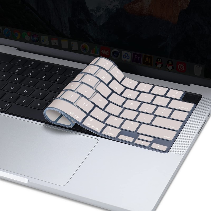 MOSISO Keyboard Cover Skin Compatible with MacBook Air 15 inch
