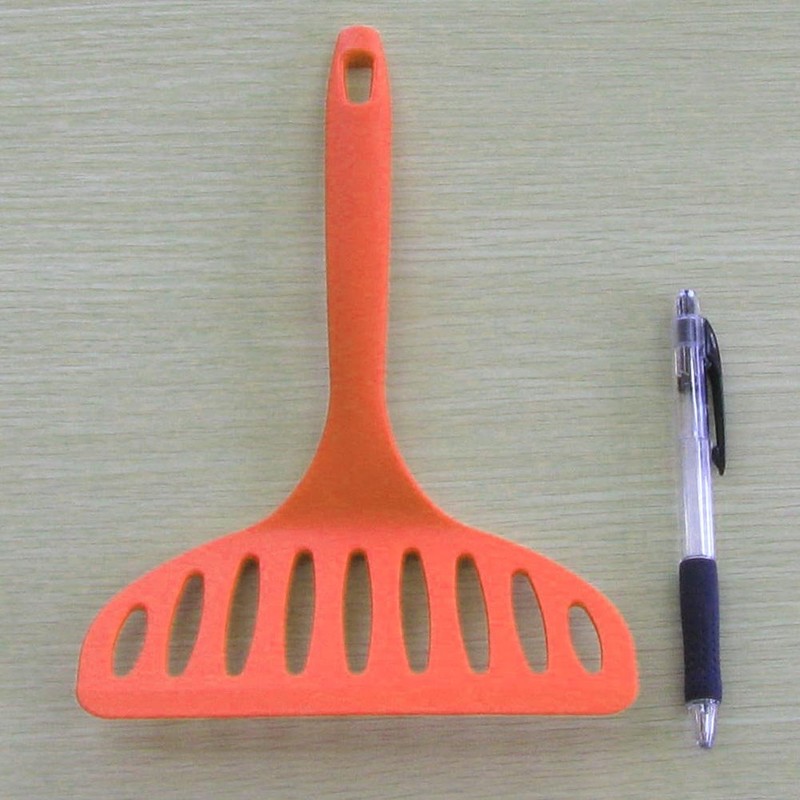 Nagao Tsubamesanjo Okonomiyaki Spatula, Set of 2, Orange, 9.1 inches