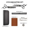 Hairdressing Shears Set Incisive Stainless Steel Professional Haircut Scissors Kit