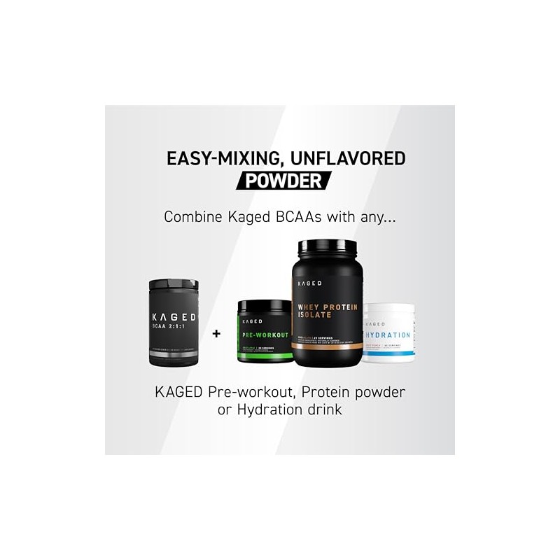 Kaged Jessica Wellness- Bcaa en Polvo