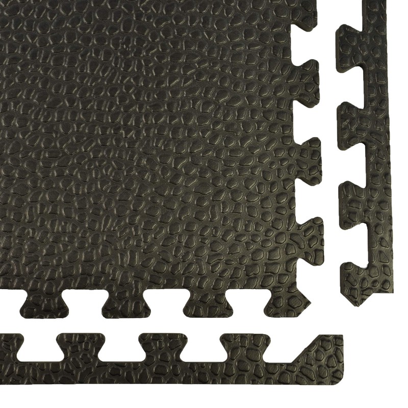 Greatmats Home Gym Pebble Mat 2x2 ft 10 mm, 25