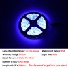 SHENKENUO 16 Feet Blue Waterproof 2835 300 LED SMD Flexible