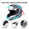 TRIANGLE Motorcycle Helmets Full Face Motorcycle Helmet for Men &