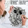 Fineliner Drawing Art Pen, Writing Pens, Inking Markers Liner, Smooth