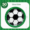 BFB 9in Football Dinner Plates Set 50 Pack Disposable Paper