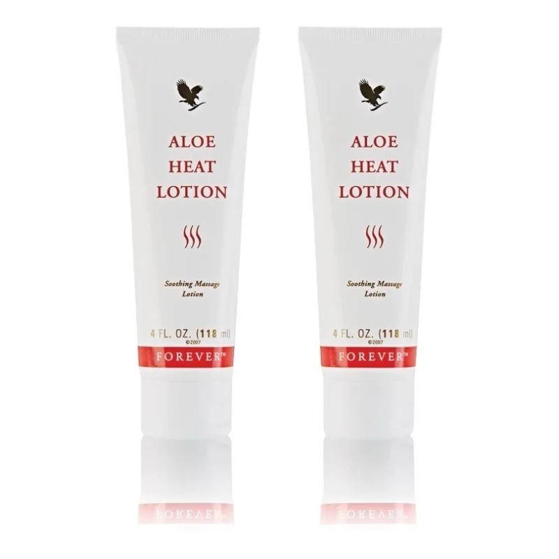 Aloe Heat Lotion Envío Gratis Crema Caliente Forever Eucalipto