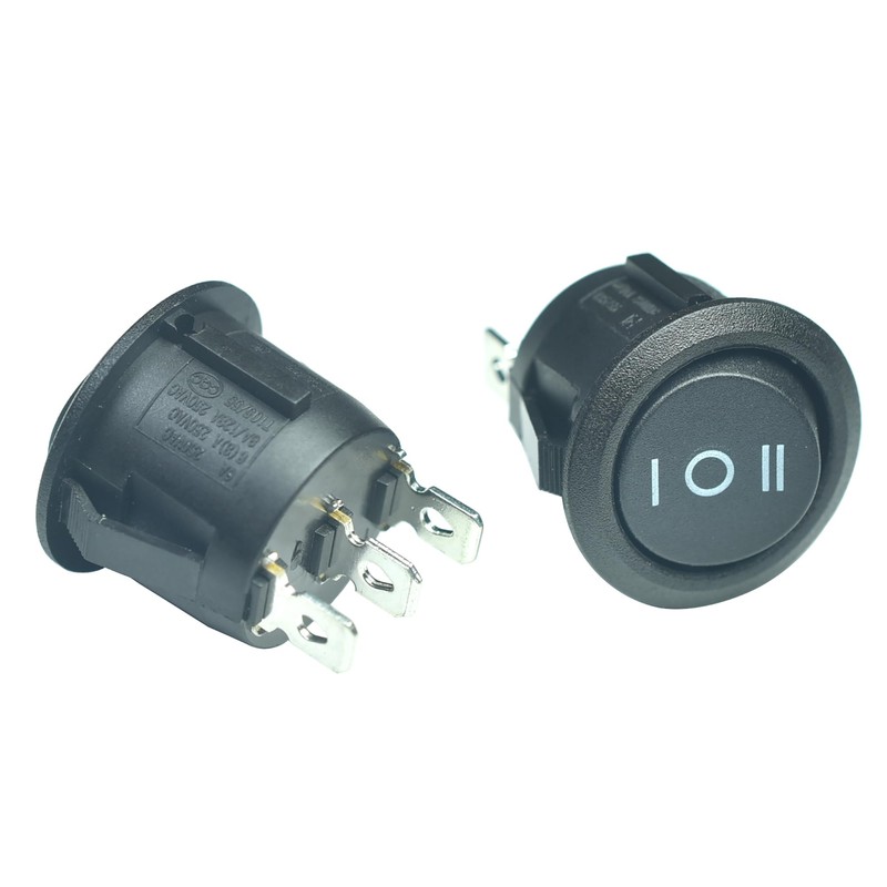 SPDT 3 Pins 3 Position ON/Off/ON Rocker Toggle Switch,3 Way