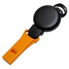 YCMCORPORATION CPR47O Whistle Reel with Clip Orange