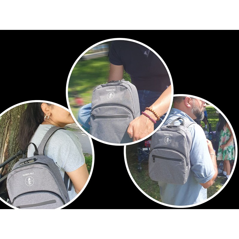Smell Proof Bag Back Pack -Activated Carbon Lined Bag to