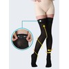 AMZAM Thigh High Sheer Compression Stockings for Women - 15-20