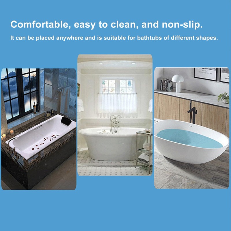 Full Body Bath Pillow - Bath Mattress Cushion with Adjustable