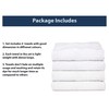 DARWEN STAR Hand Towels - Pack of 4 100% Egyptian