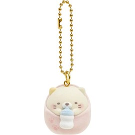 San-x AB12102 Sumikko Gurashi "Sumikko Baby" Petit Sumikko Key Holder, Cat