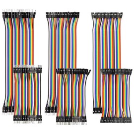 YXPCARS Jumper Cable Kit 10 cm and 20 cm Male to Female, Male to Male, Female to Female Jumper Wires Breadboard for Arduino Pack of 240