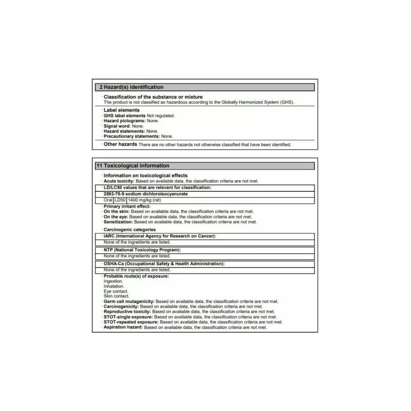 EfferSan Disinfectant, Sanitizer Cleanser 4g Tablets, Bottle Of 100 Tablets.