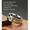 King Ring 8mm Gear Spinner Ring – Ultra Polished Fidget