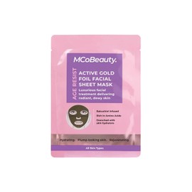 MCoBeauty Age Resist Active Gold Foil Facial Sheet Mask